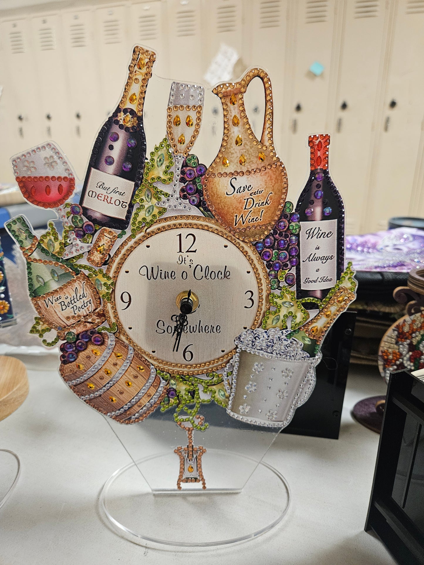 Wine Clock